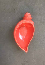 Handcrafted Red Shell Bowl