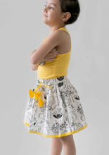 Organic Cotton Doodle Skirt